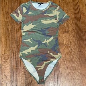 Camo Bodysuit